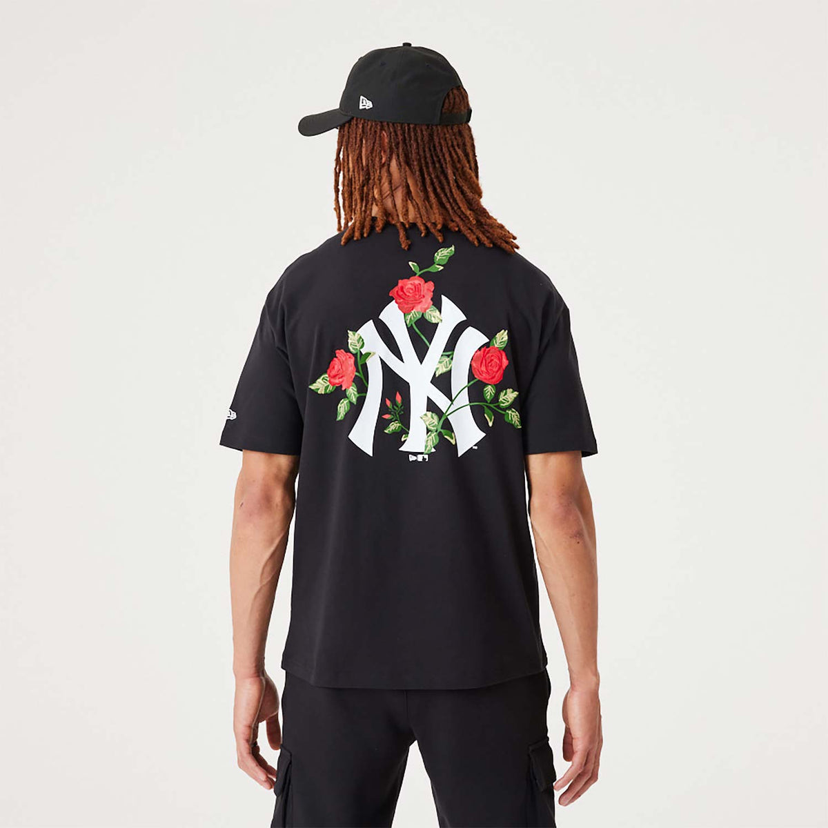 KTZ New York Yankees Mlb Arch Logo Graphic Oversized T-shirt in