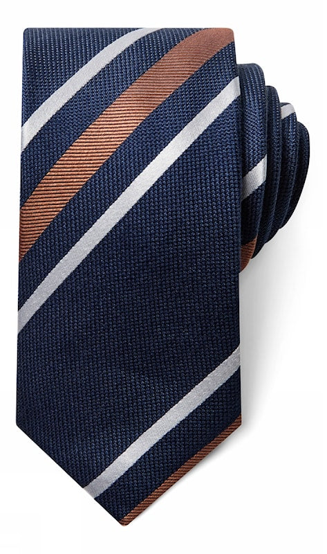 Slips - Woven - Navy/Orange