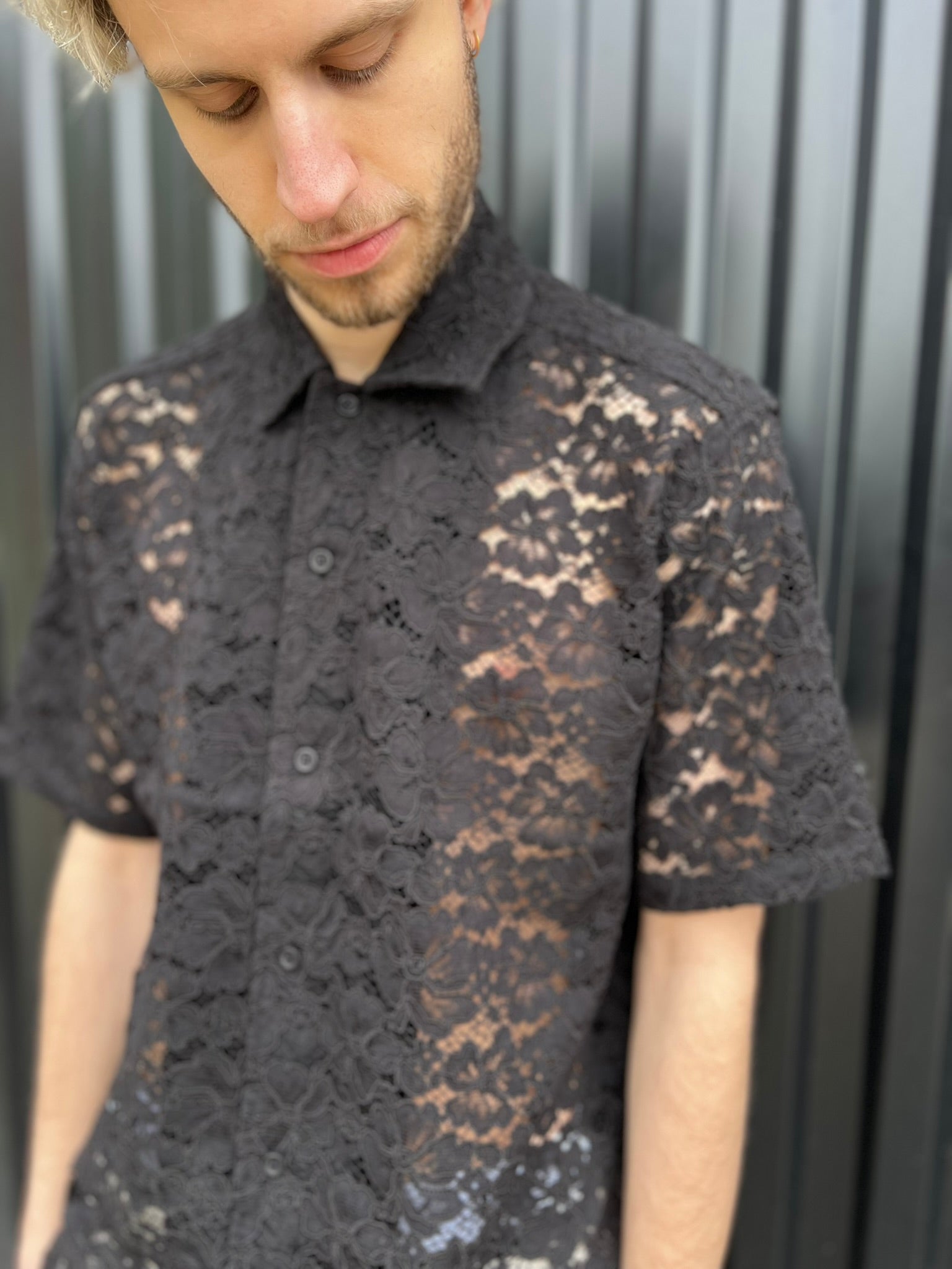 Banks Lace Shirt - Black