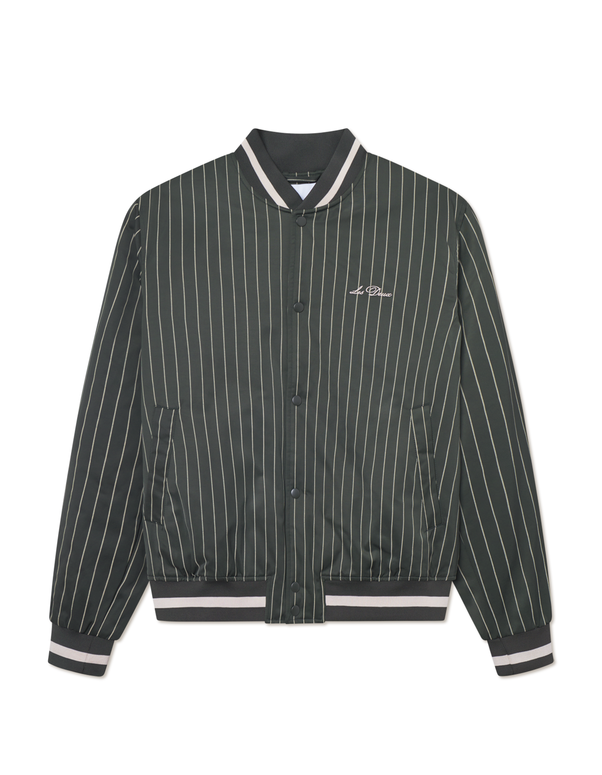 Varsity Tech Pinstripe Jacket - Duffel Bag