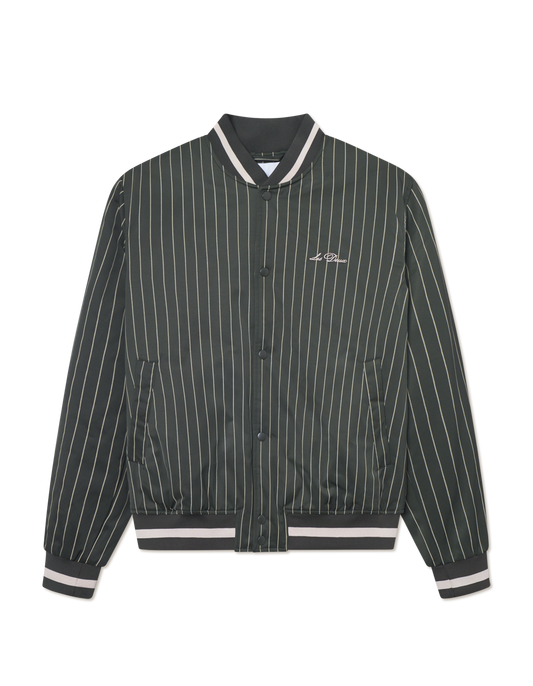 Varsity Tech Pinstripe Jacket - Duffel Bag