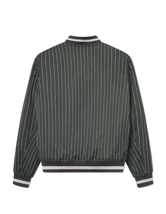 Varsity Tech Pinstripe Jacket - Duffel Bag