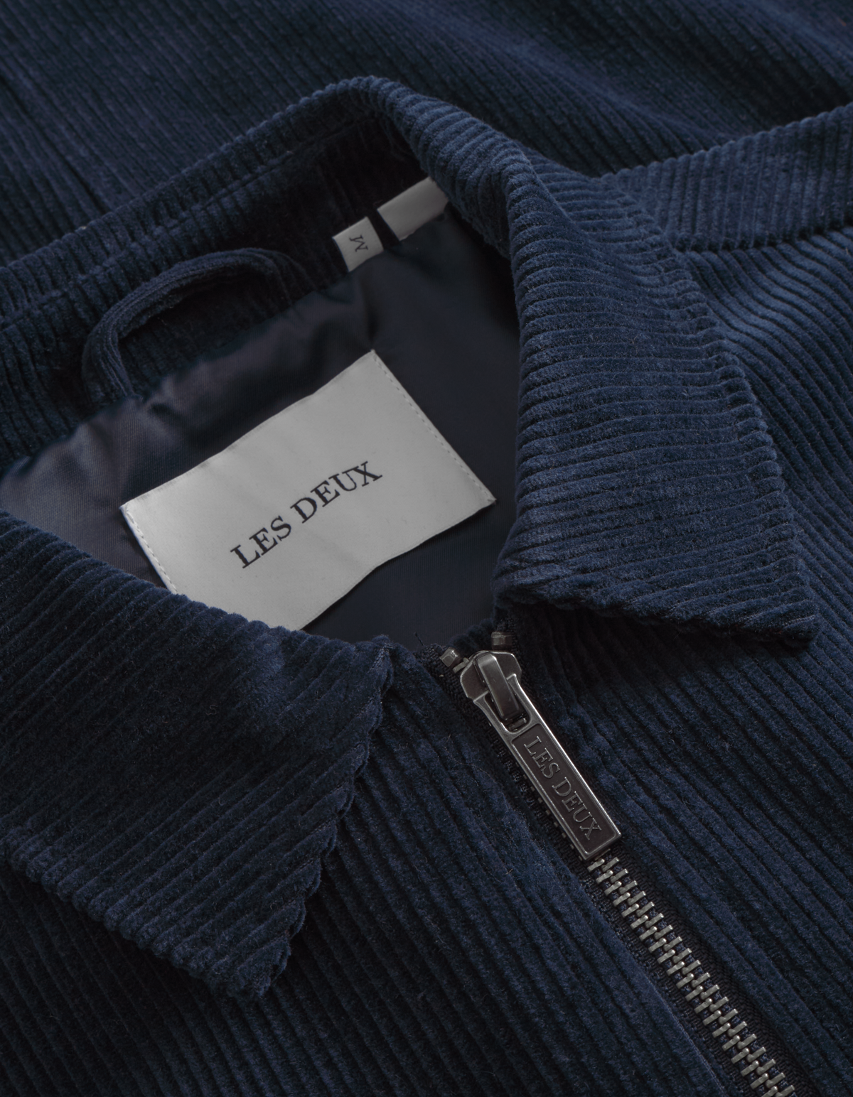 Marchall Corduroy Coach Jacket - Dark Navy