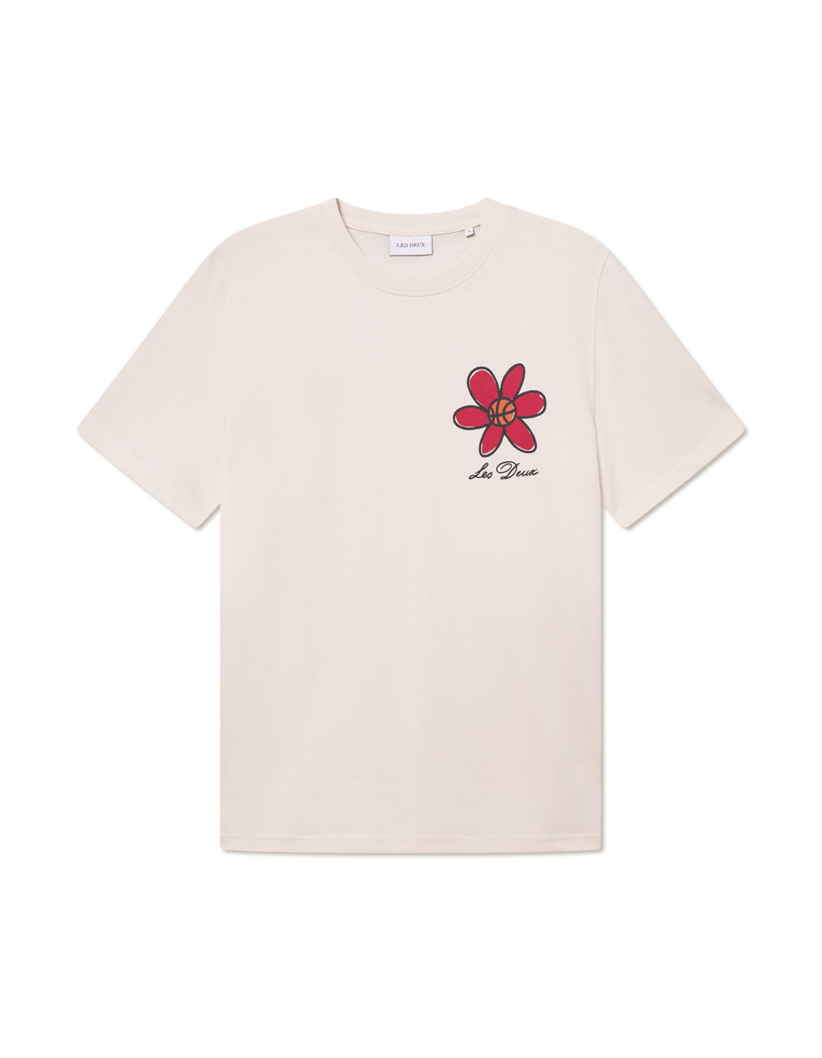 Flower Basket T-Shirt - Ivory