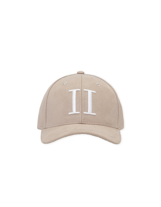 Encore Suede Baseball Cap - Dark Sand
