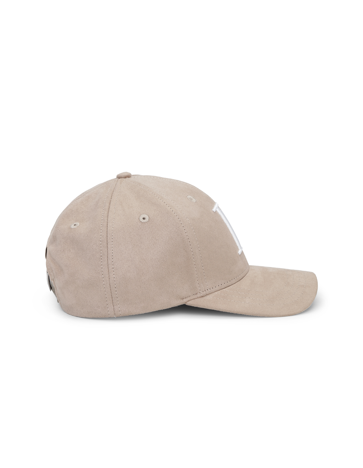 Encore Suede Baseball Cap - Dark Sand