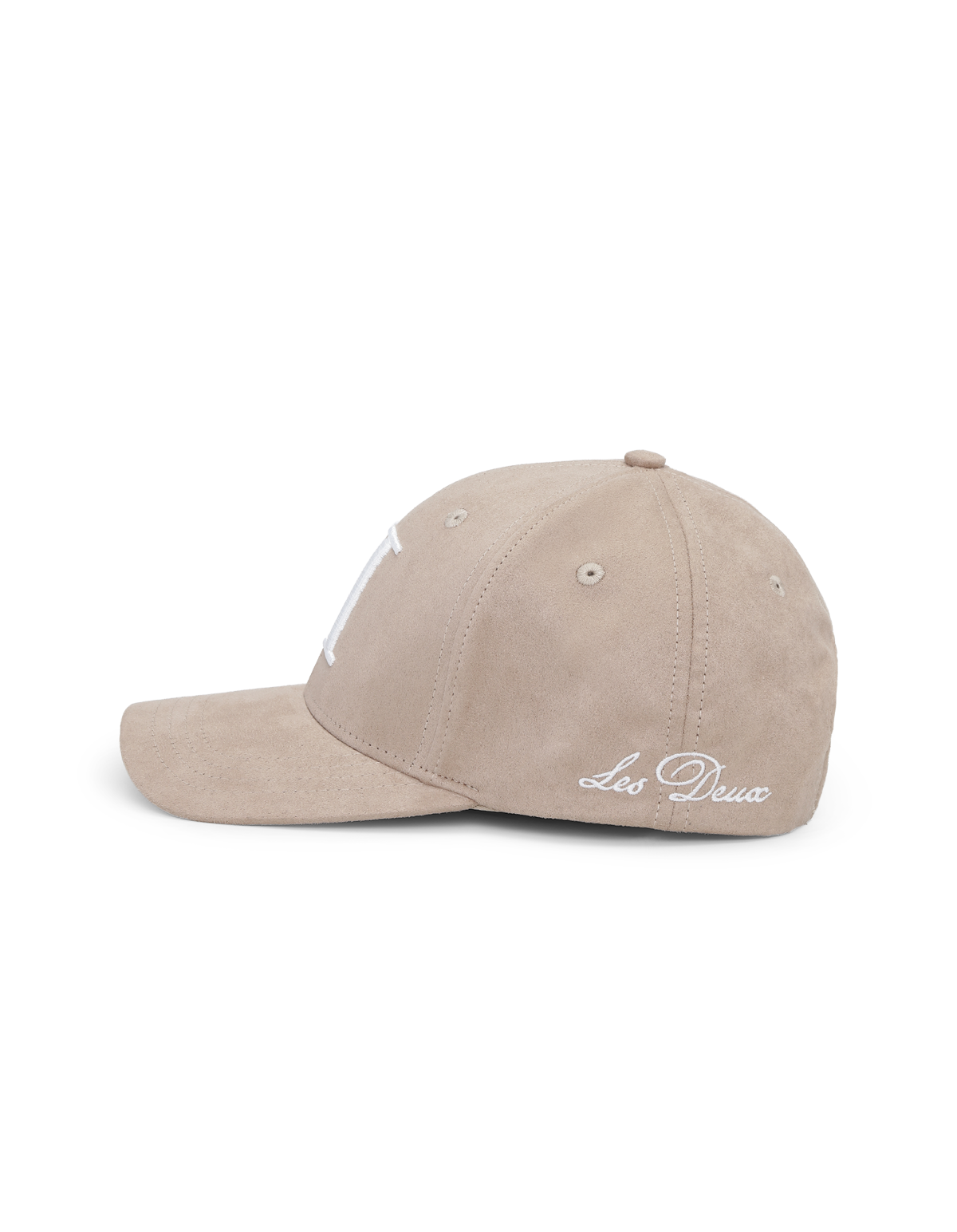 Encore Suede Baseball Cap - Dark Sand