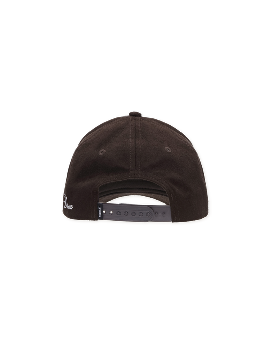 Encore Suede Baseball Cap - Turkish Coffee Brown