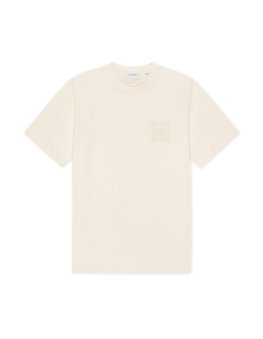 Ben Goods T-Shirt - Eggnog White