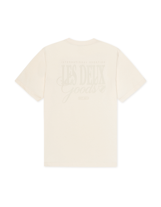 Ben Goods T-Shirt - Eggnog White