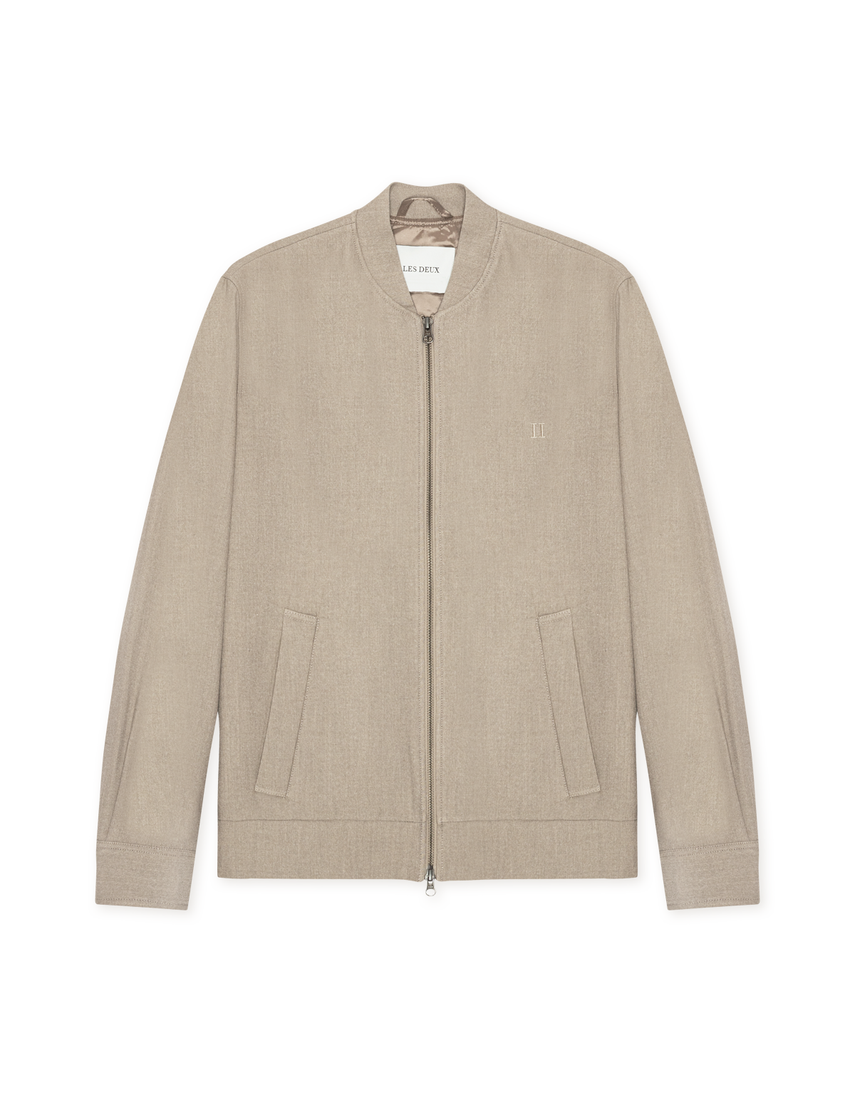 Como Regular Bomber Jacket - Laurel Oak Sand