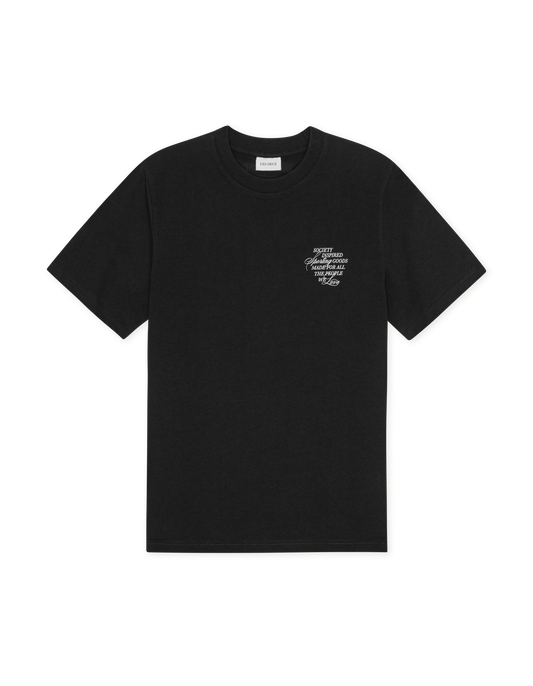Ben Faience T-Shirt - Black
