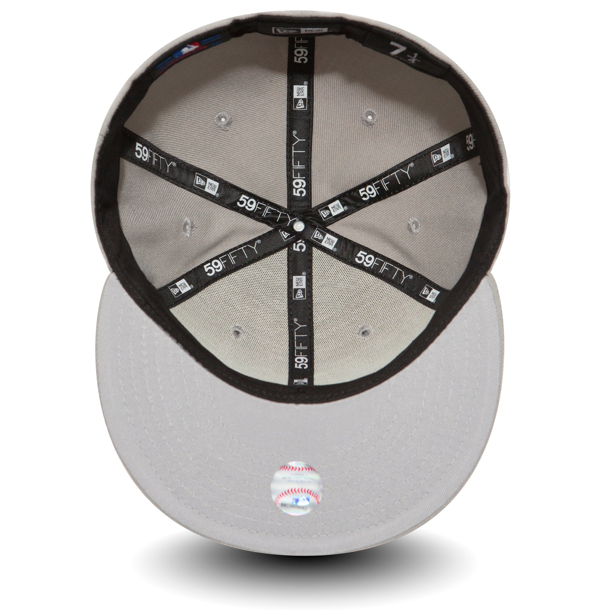 59Fifty MLB Basic - Los Angeles Dodgers Gray