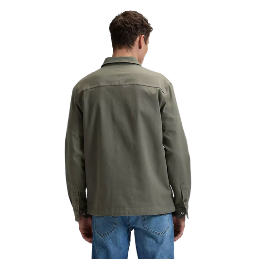 2 Pocket Overshirt - Lichen Olive