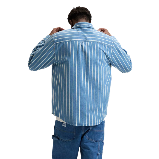 Workwear Button Down - Denim Stripe