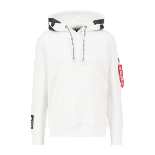 Alpha Hoody - White/Black