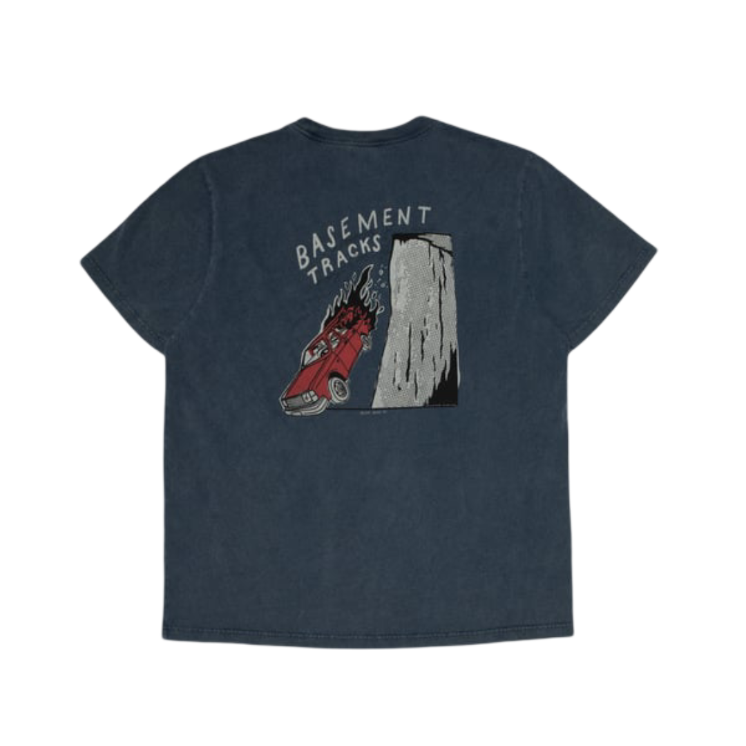 Roy Basement Tracks T-Shirt - Blue