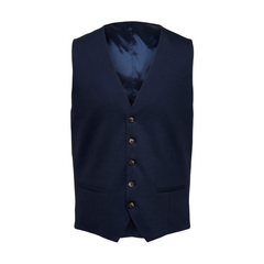 Slim Neil Waistcoat - Navy Blazer