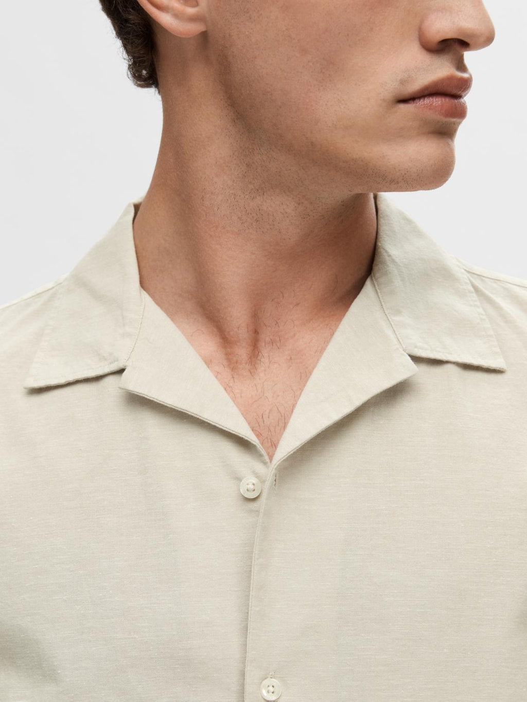 Relax New-Linen Short-Sleeve Shirt Resort - Pure Cashmere