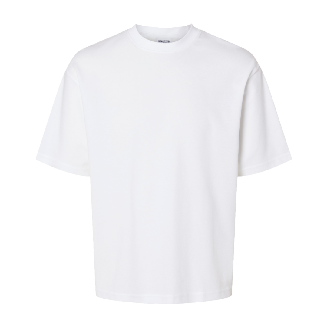 Relax Oscar O-Neck Short-Sleeve Tee - Bright White | Kennedies