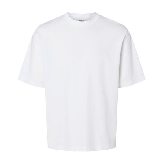Relax Oscar O-Neck Short-Sleeve Tee - Bright White