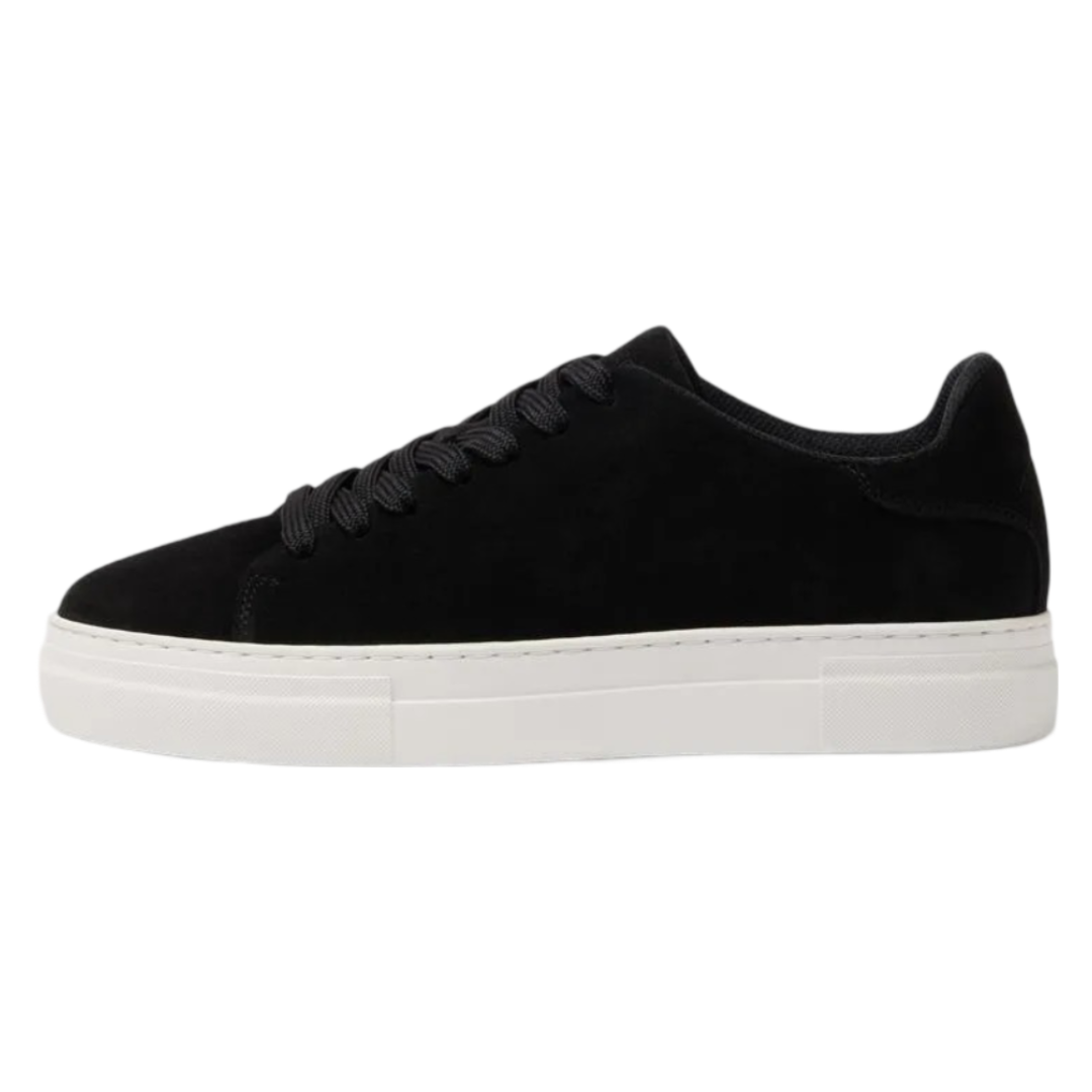 David Chunky Suede Sneaker - Black