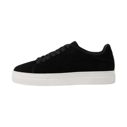 David Chunky Suede Sneaker - Black