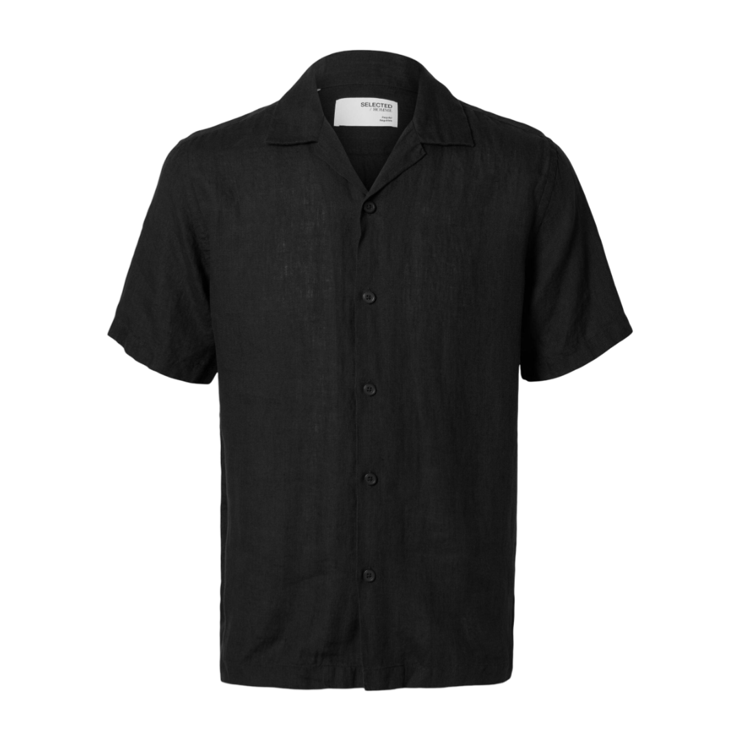 Relax Kylian Mix Short-sleeve Shirt Resort - Black