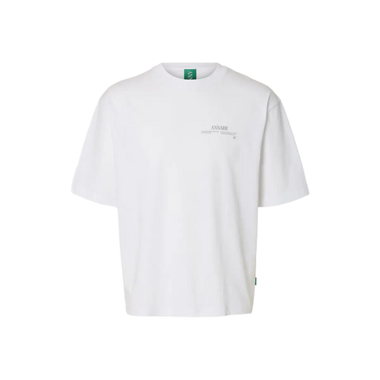 Okholm Logo Short-sleeve O-Neck Tee - Brilliant White