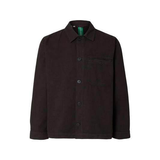 Vern Structureture Overshirt - Licorice