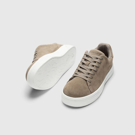 David Chunky Suede Sneaker 2.0 - Greige