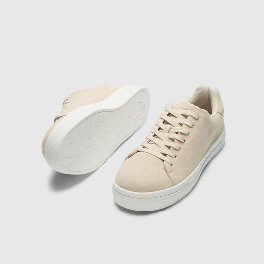 David Chunky Suede Sneaker 2.0 - White