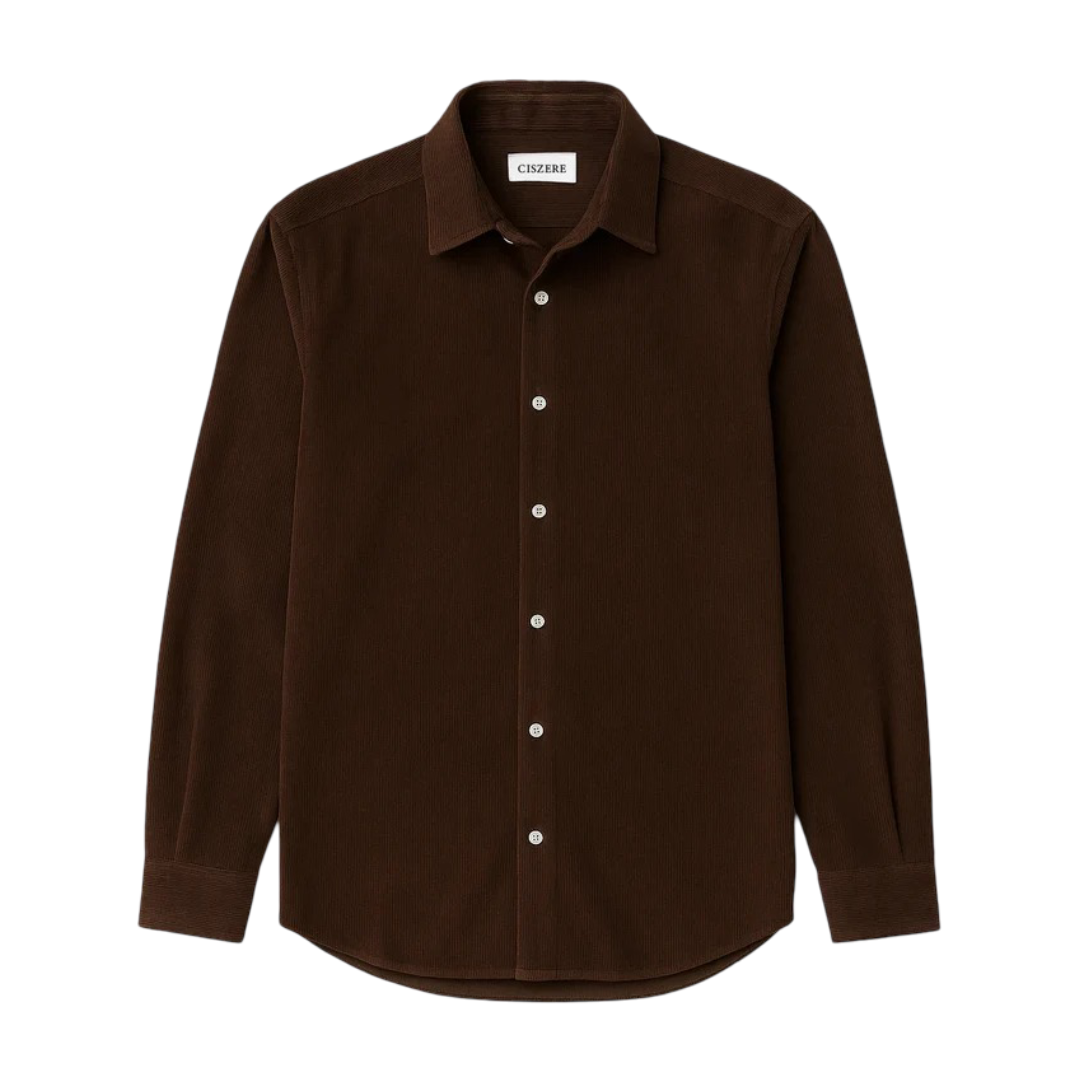 Walker cord shirt - Java