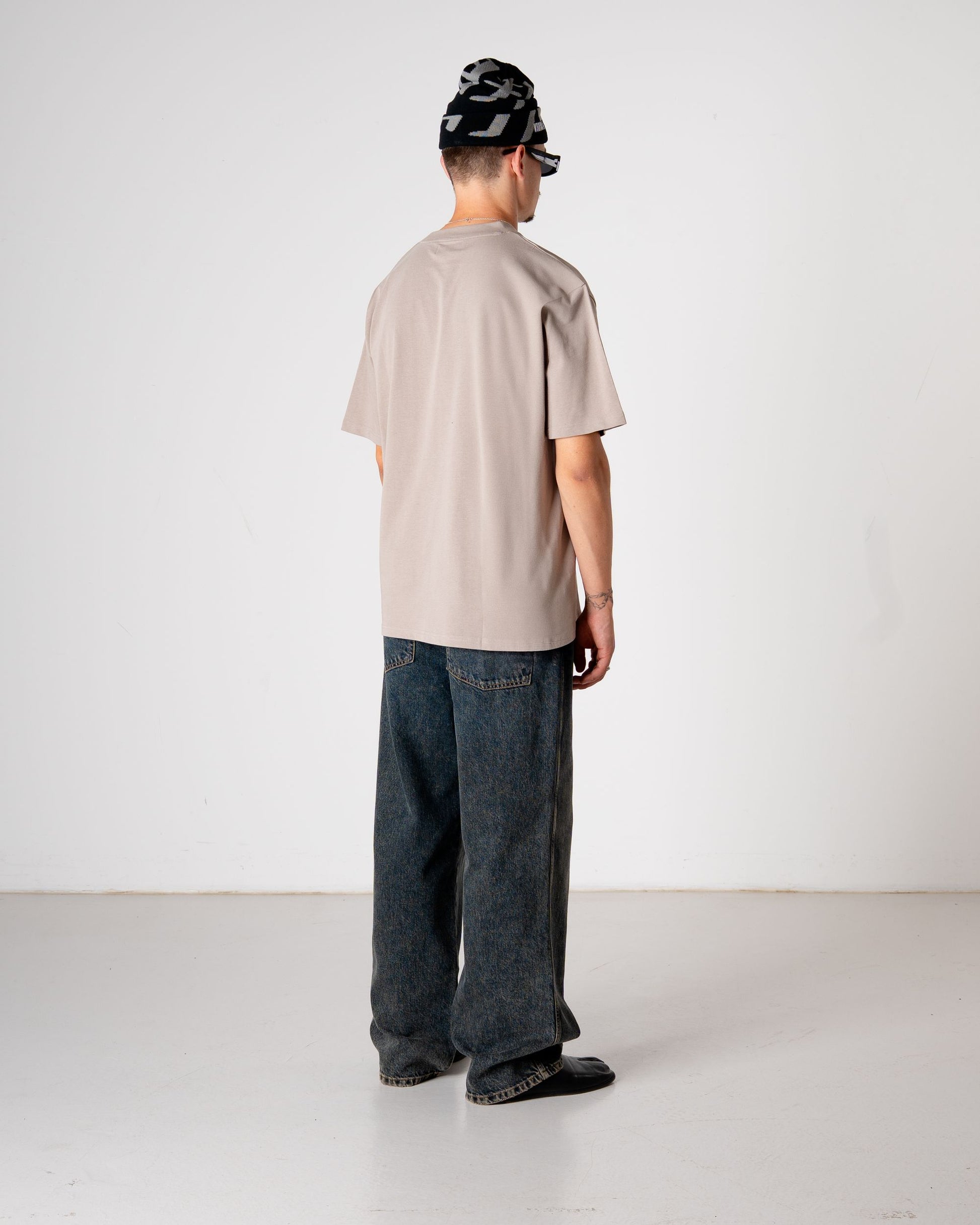Baine Base Tee - Stone