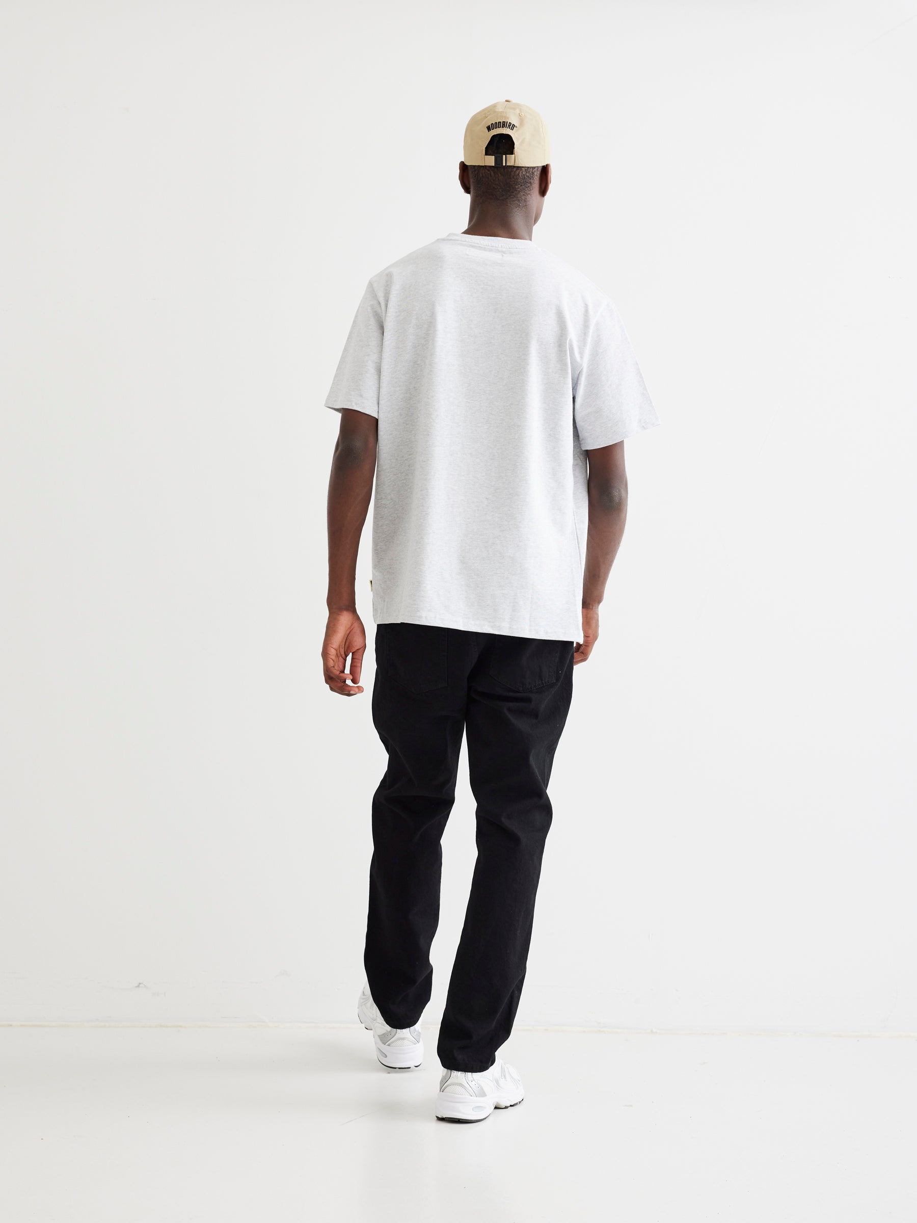 Baine Base Tee - Snow Melange