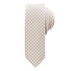 Tie - Beige with pattern