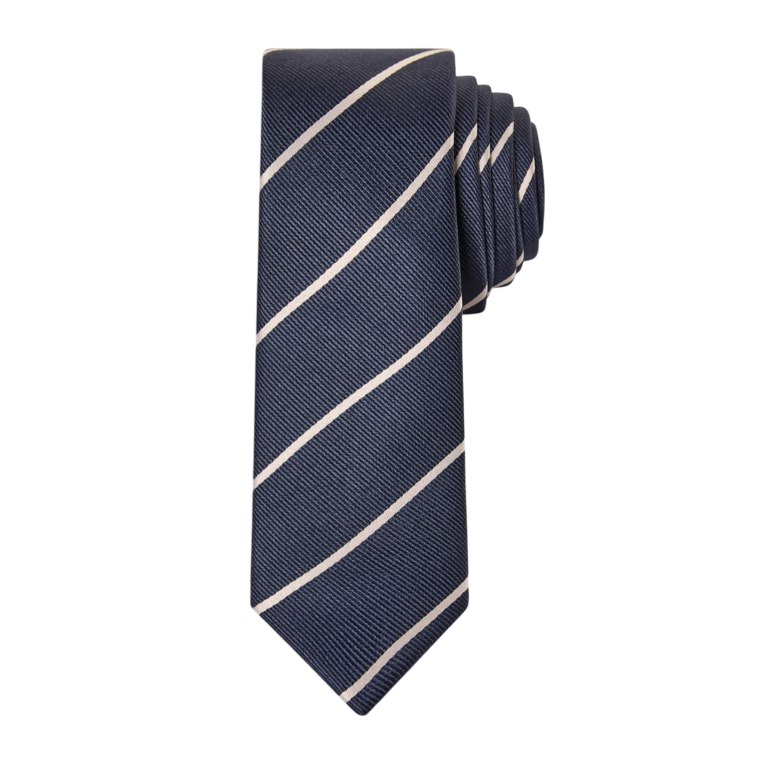 Tie - Blue with stripes