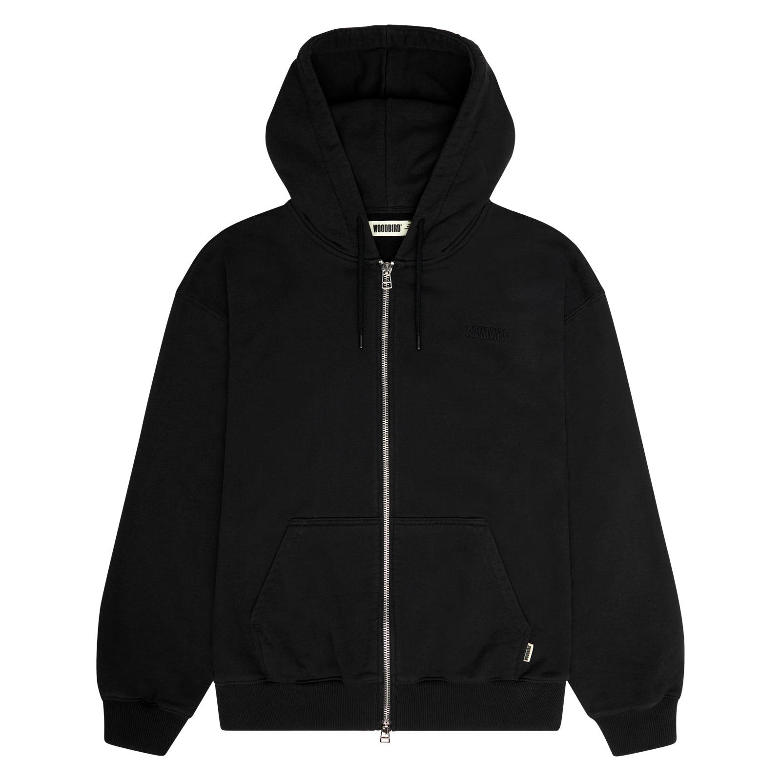 Pope Zip Hoodie - Black