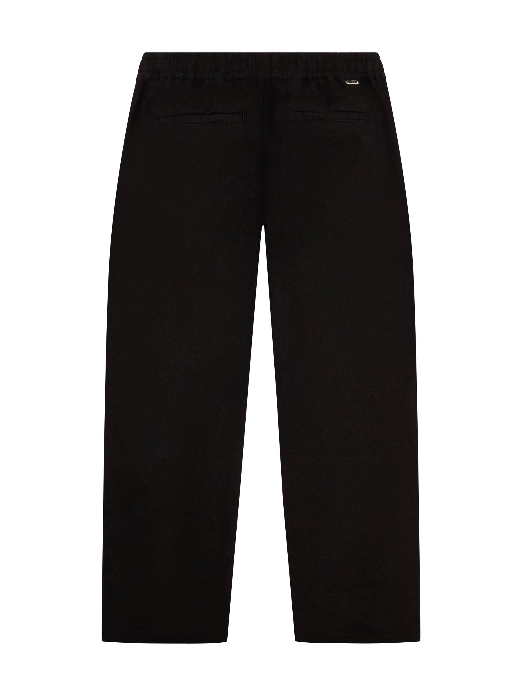 Eik Linen Pant - Black