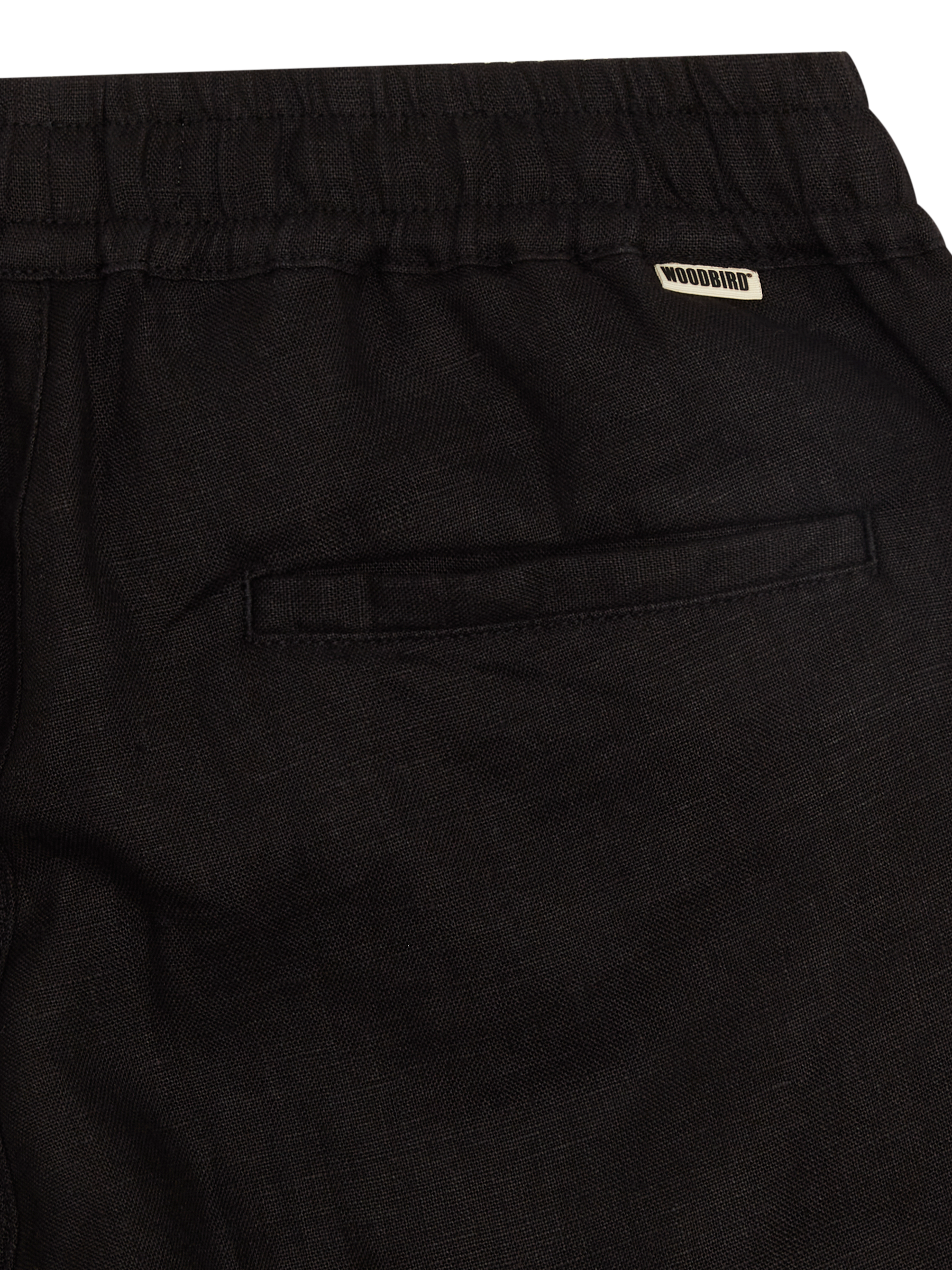 Eik Linen Pant - Black