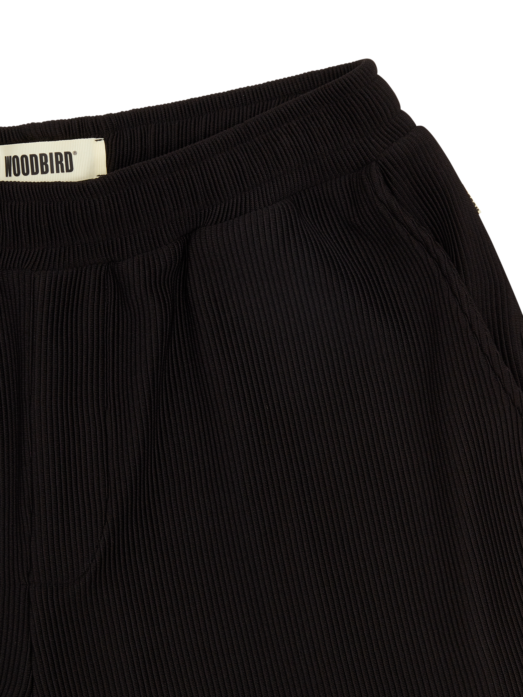 Ben Plisse Shorts - Black