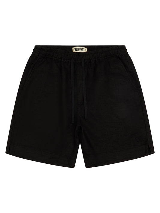 Bommy Linen Shorts - Black