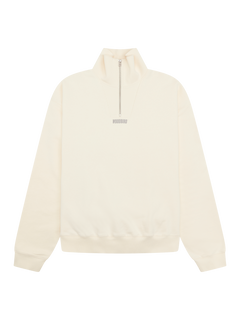 Lee Base Half Zip - Off white