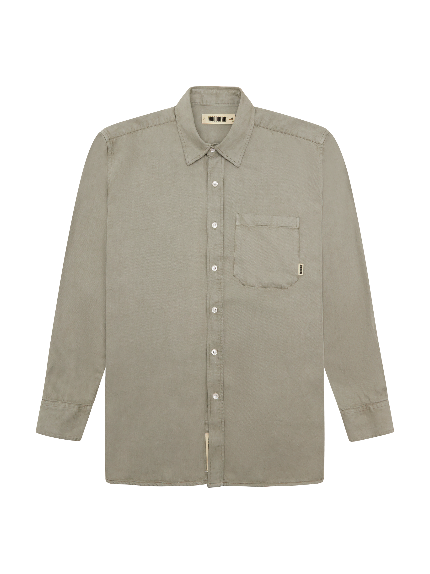 Yuzo Tencel Shirt - Army Green