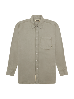 Yuzo Tencel Shirt - Army Green