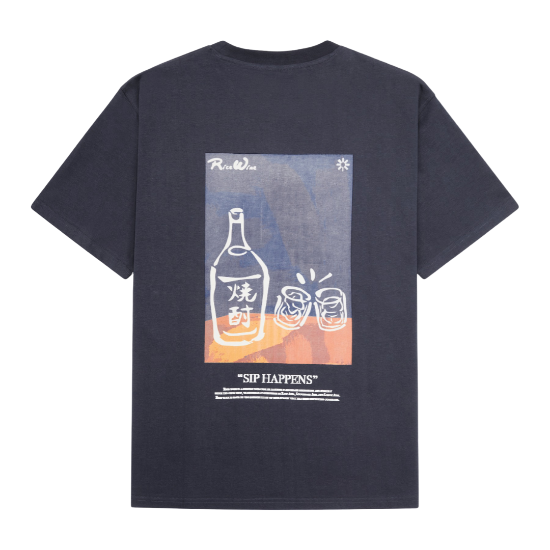 Baine Sip Tee - Navy