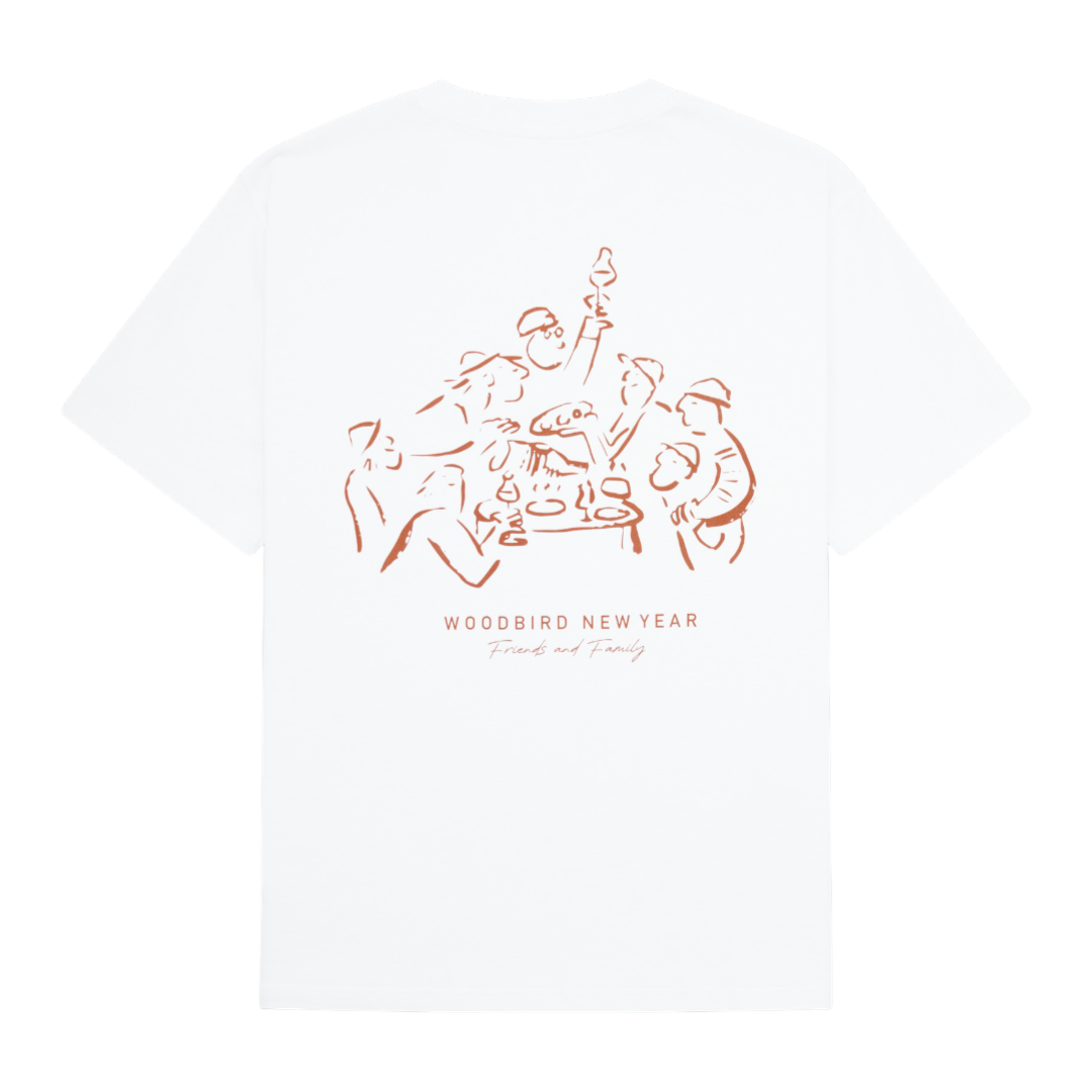 Baine Family Tee - White