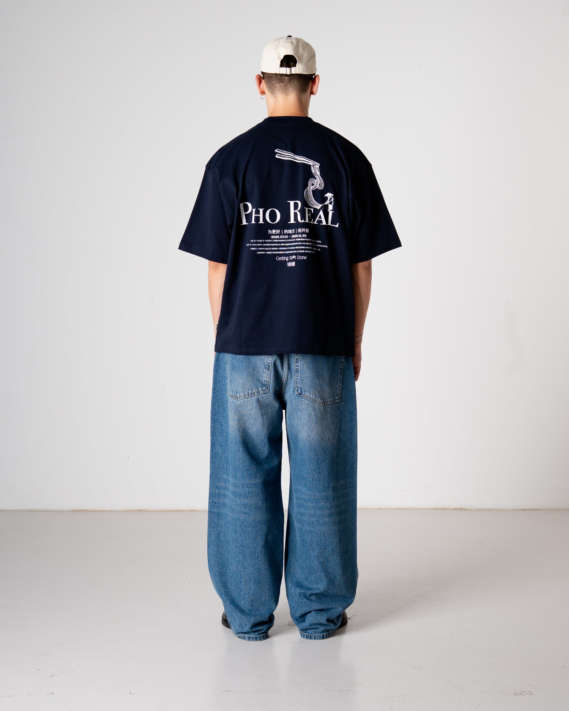 Beam Pho Tee - Dark Navy
