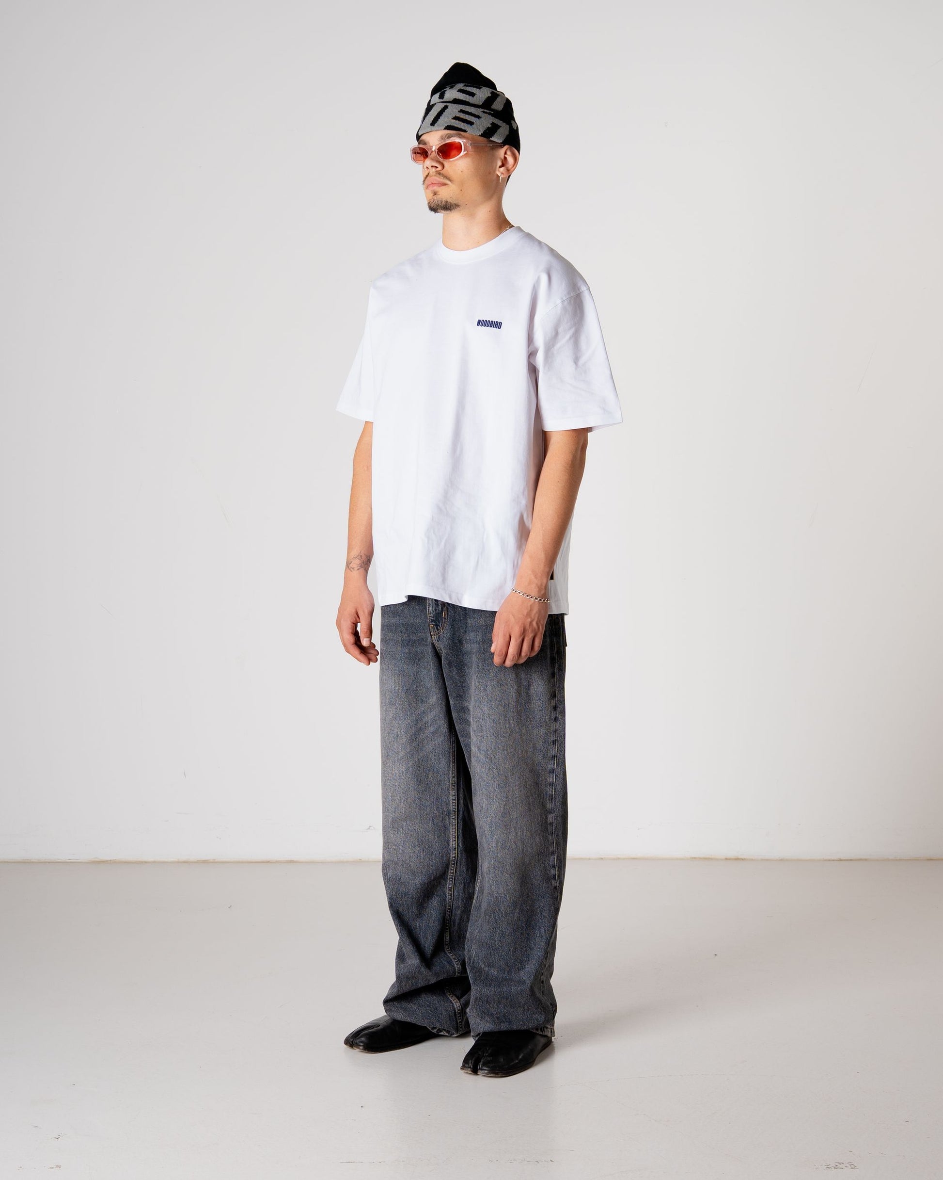 Baine Koi Tee - White
