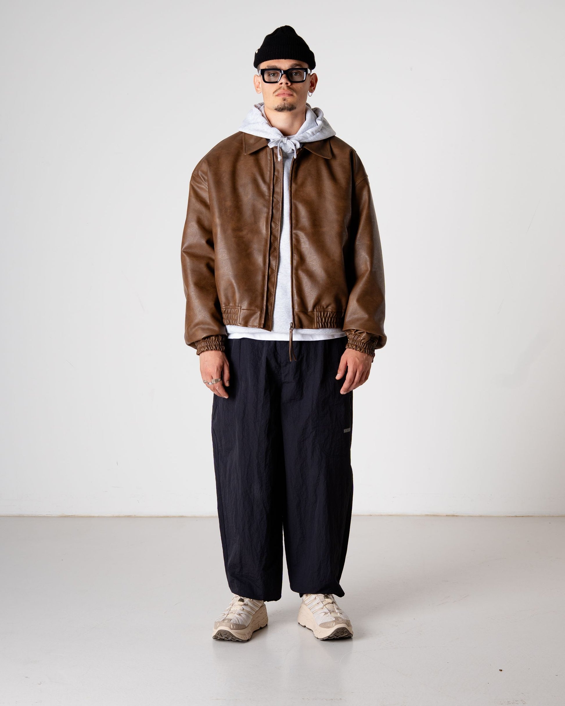 Bao Biker Jacket - Dark Brown